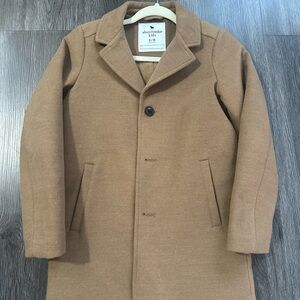 Abercrombie & Fitch Kids Tan Pea Coat